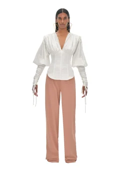 Tula White Corset Top<Andrea Iyamah Best