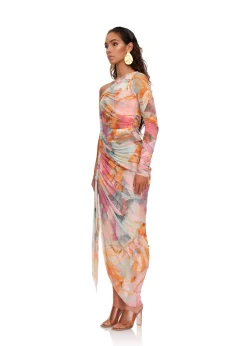 Turi Mesh Dress-Zuli<Andrea Iyamah Fashion