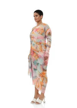 Turi Mesh Dress-Zuli<Andrea Iyamah Fashion