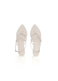 Vee Sandals-Ivory<Andrea Iyamah New