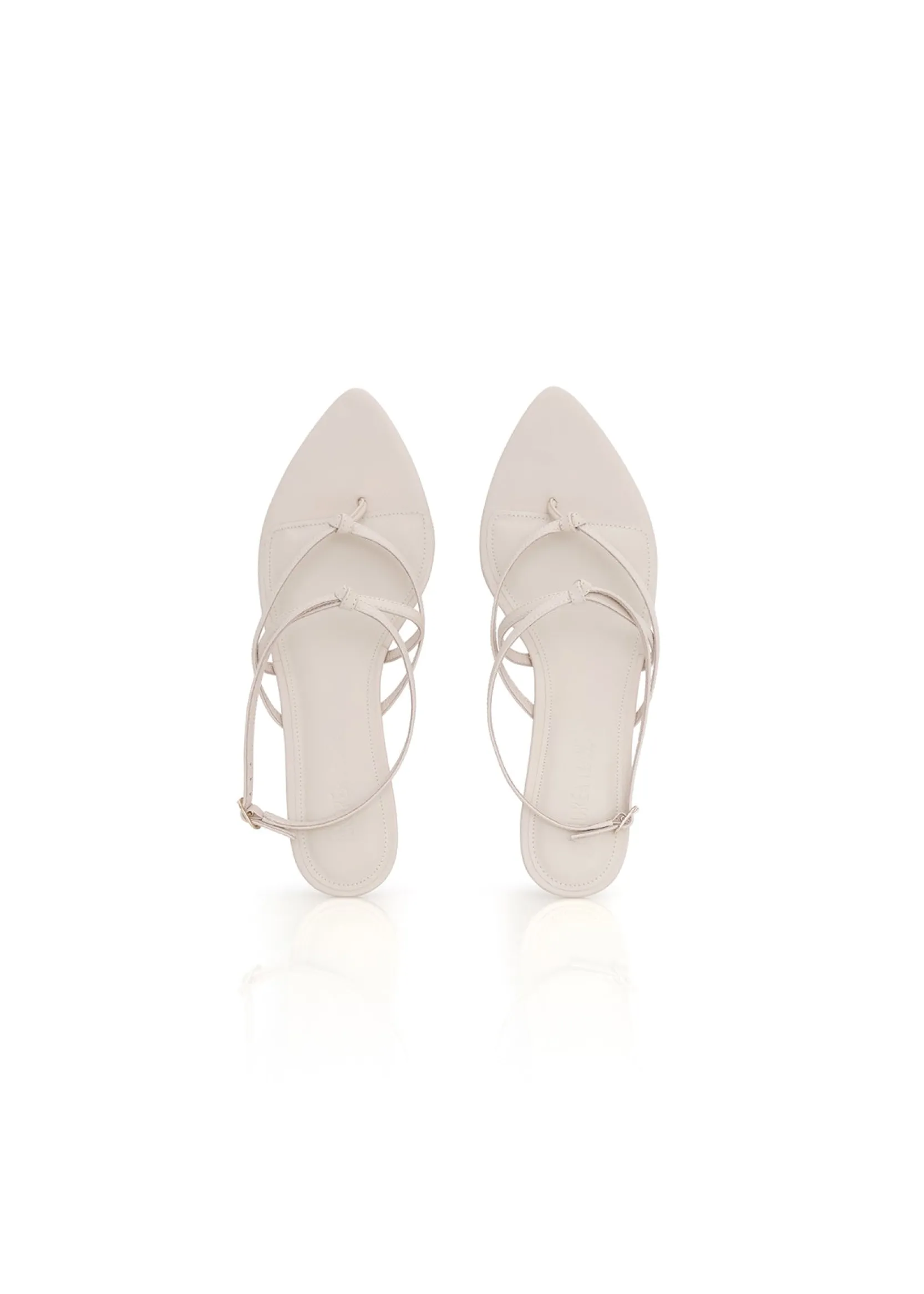 Vee Sandals-Ivory<Andrea Iyamah New