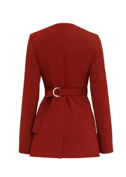 Vira Pomegranate Blazer<Andrea Iyamah Shop