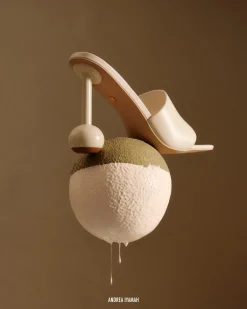 Yuri Sandals-Cream<Andrea Iyamah Store